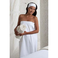 Women's Microfiber Spa Wrap with Snaps